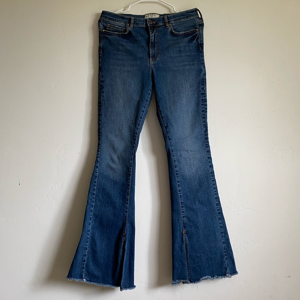 Free People Bell Bottom Jeans